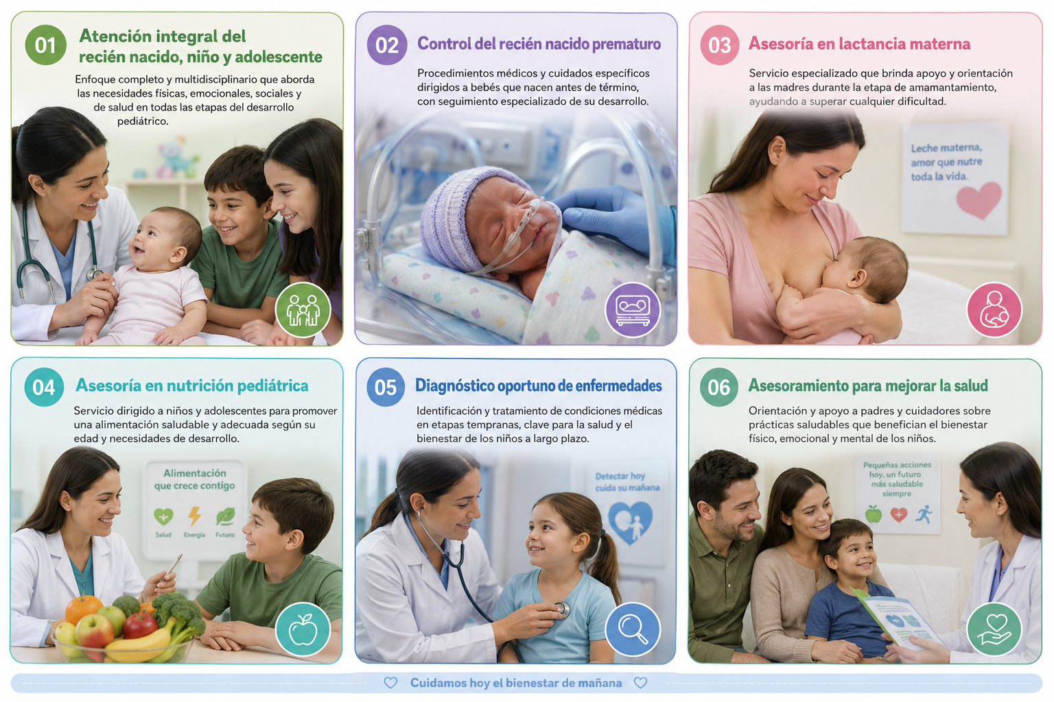 Servicios del Dr. César Oviedo Valdiviezo